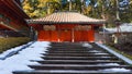 Shrine at Rinnoji Temple, Nikko, Japan Royalty Free Stock Photo