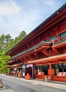 Shrine at Rinnoji temple in Nikko Royalty Free Stock Photo