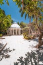 Shrine rotunda located on Matinloc island, El Nido, Palawan, Philippines Royalty Free Stock Photo