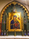 Shrine to Our Mother of Perpetual Help, Holy Innocents Church, NYC Royalty Free Stock Photo