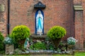 Shrine to the Virgin Mary at Lytham St Annes Fylde June 2019