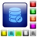 Shrink database color square buttons