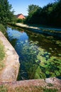 Montgomery canal in Wales, UK Royalty Free Stock Photo