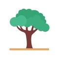 Shrub Line Style vector icon which can easily modify or edit