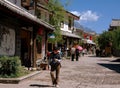 Shu He, China: View of Ancient Naxi Village Royalty Free Stock Photo