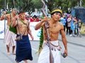 Shuar folk dancers, Ecuador