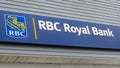 Royal Bank Of Canada Sign Royalty Free Stock Photo