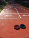 Shuffleboard Royalty Free Stock Photo