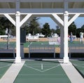 Shuffleboard Court Royalty Free Stock Photo