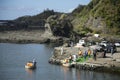 A tarai-bune, or tub-turned boat, is a traditional Japanese fishing boat found mainly on Sado Island in Niigata prefecture, Japan.