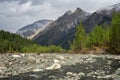 Shumak River in the Tunkinskie loach