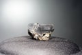 Shungit is a black rock that consists mainly of carbon and was photographed in top quality and studio quality.