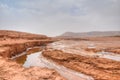 Shur River in Lut desert of Iran Royalty Free Stock Photo