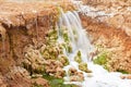 Waterfall of Shur River in Lut desert , Kerman , Iran