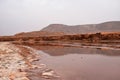 Shur River in Lut desert of Iran Royalty Free Stock Photo