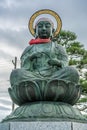 Shurakai or Ashurakai (War realm) protector of the Rokujizo statues of six Bodhisattvas Zenko-ji Temple complex.
