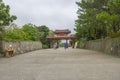 Shureimon gate of the Shuri castle in Okinawa