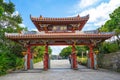 Shureimon Gate in Shuri castle in Okinawa, Naha, Japan