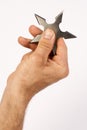 Shuriken in hand