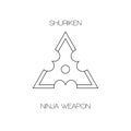 Shuriken ninja japanese weapon3