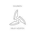 Shuriken ninja japanese weapon4