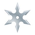 Shuriken Vector Royalty Free Stock Photo