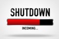 Shutdown incoming