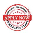 Shuttering carpenters wanted - job offer