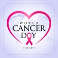 World Cancer Day Royalty Free Stock Photo