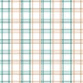 Blue and Brown Geometric Check Plaid Pattern Royalty Free Stock Photo
