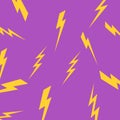 Lightning Purple Background Y2K Indie Pattern