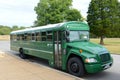Shuttle Bus in Mammoth Cave National Park, USA Royalty Free Stock Photo