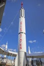 Shuttle Rocket Display At Kennedy Space Center Royalty Free Stock Photo