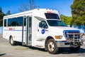 Shuttle used for carrying visitors around NASA Ames Research Center