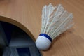 shuttlecock is a ball used in the sport of badminton Royalty Free Stock Photo