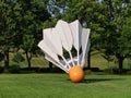 Shuttlecock Sculptures Nelson-Atkins Museum of Art Royalty Free Stock Photo