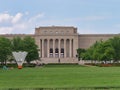 Shuttlecock Sculptures Nelson-Atkins Museum of Art Royalty Free Stock Photo