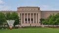 Shuttlecock Sculptures Nelson-Atkins Museum of Art Royalty Free Stock Photo