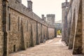 Shuvalov Passage in Vorontsov Palace in summer, Crimea