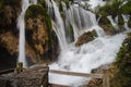 Shuzheng waterfall in jiuzhaigou, World Natural Heritage