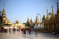 Shwe Dagon Pagoda, Yangon, Myanmar.