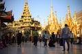 Shwe Dagon Pagoda, Yangon, Myanmar.