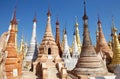 Shwe Inn Dain Pagoda complex Royalty Free Stock Photo