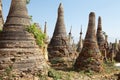 Shwe Inn Dain Pagoda complex Royalty Free Stock Photo