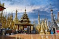 Shwe Inn Dein Pagoda in Inle, Myanmar