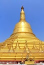 Shwe Maw Daw pagoda or Shwemawdaw pagoda is holy golden respect pagoda