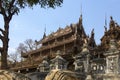 Shwenandew Monastery - Amarapura - Myanmar (Burma) Royalty Free Stock Photo