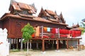 Shwe Yan Pyay Monastery And Monk, Nyaungshwe, Myanmar