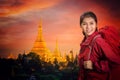 Shwedagon goden pagoda