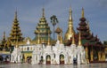 Shwedagon Pagoda 3 Royalty Free Stock Photo